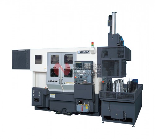 日本大隈_OKUMA臥式2主軸CNC車床2SP-10HG、SP-25H/HG、2SP-35H/HG
